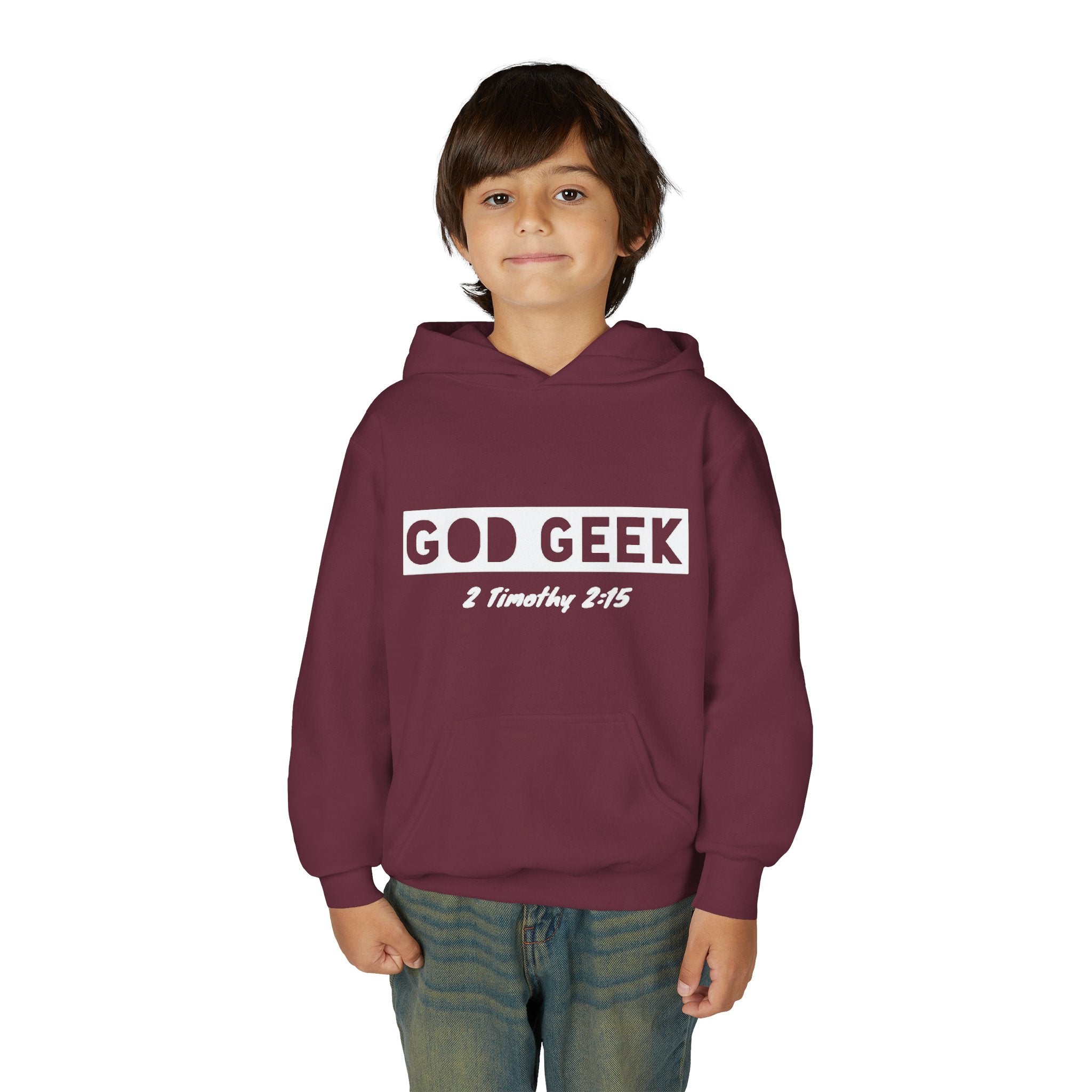 GG "The Bar" Youth Hoodie (White)