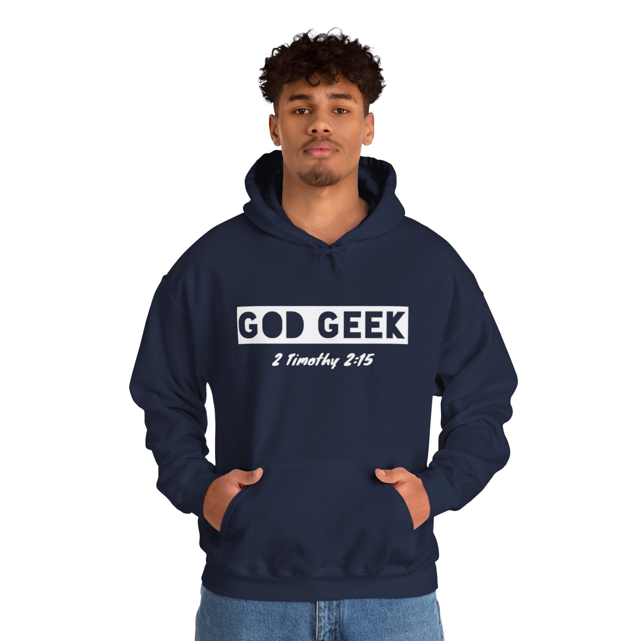 GG Hoodie - "The Bar" (White)