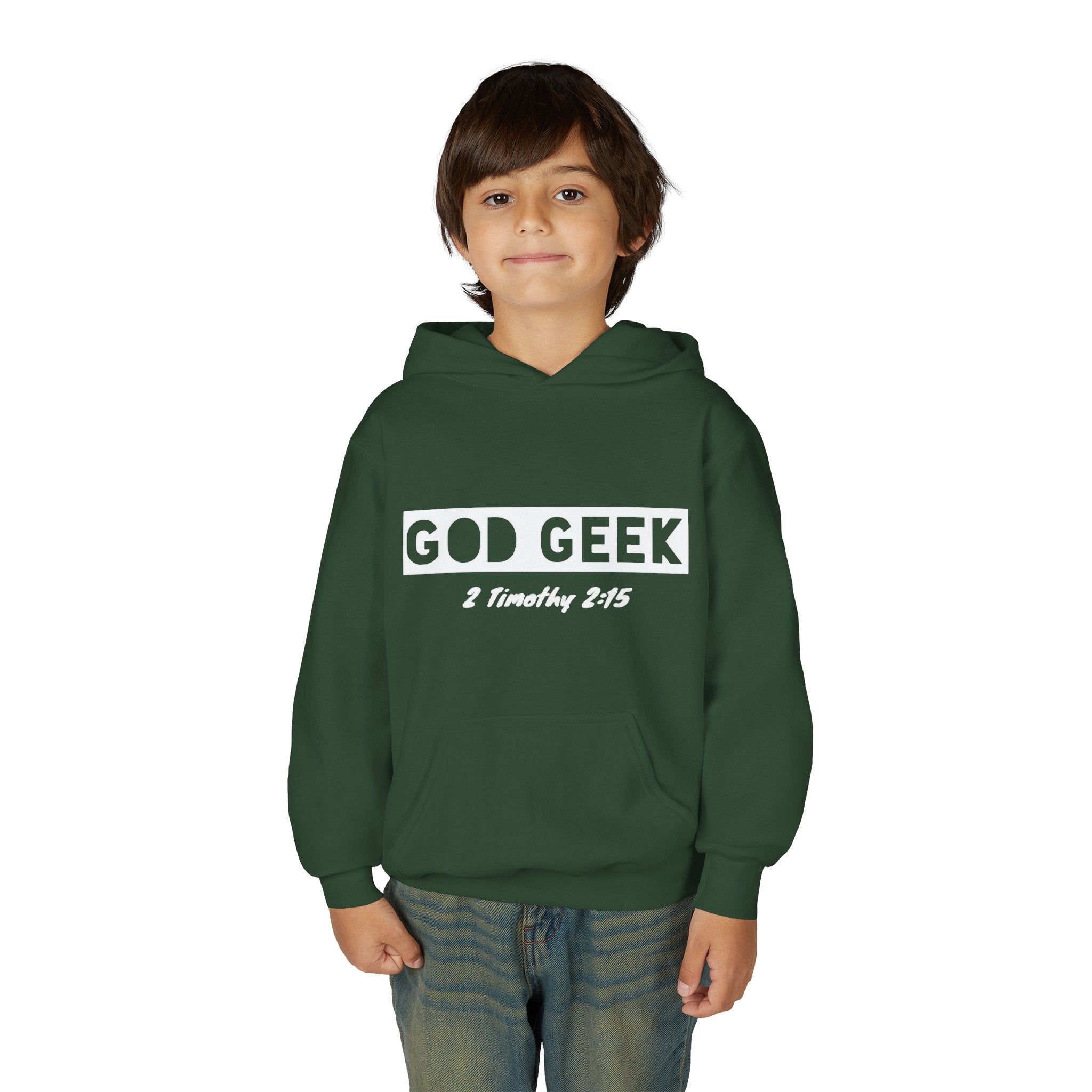 GG "The Bar" Youth Hoodie (White)