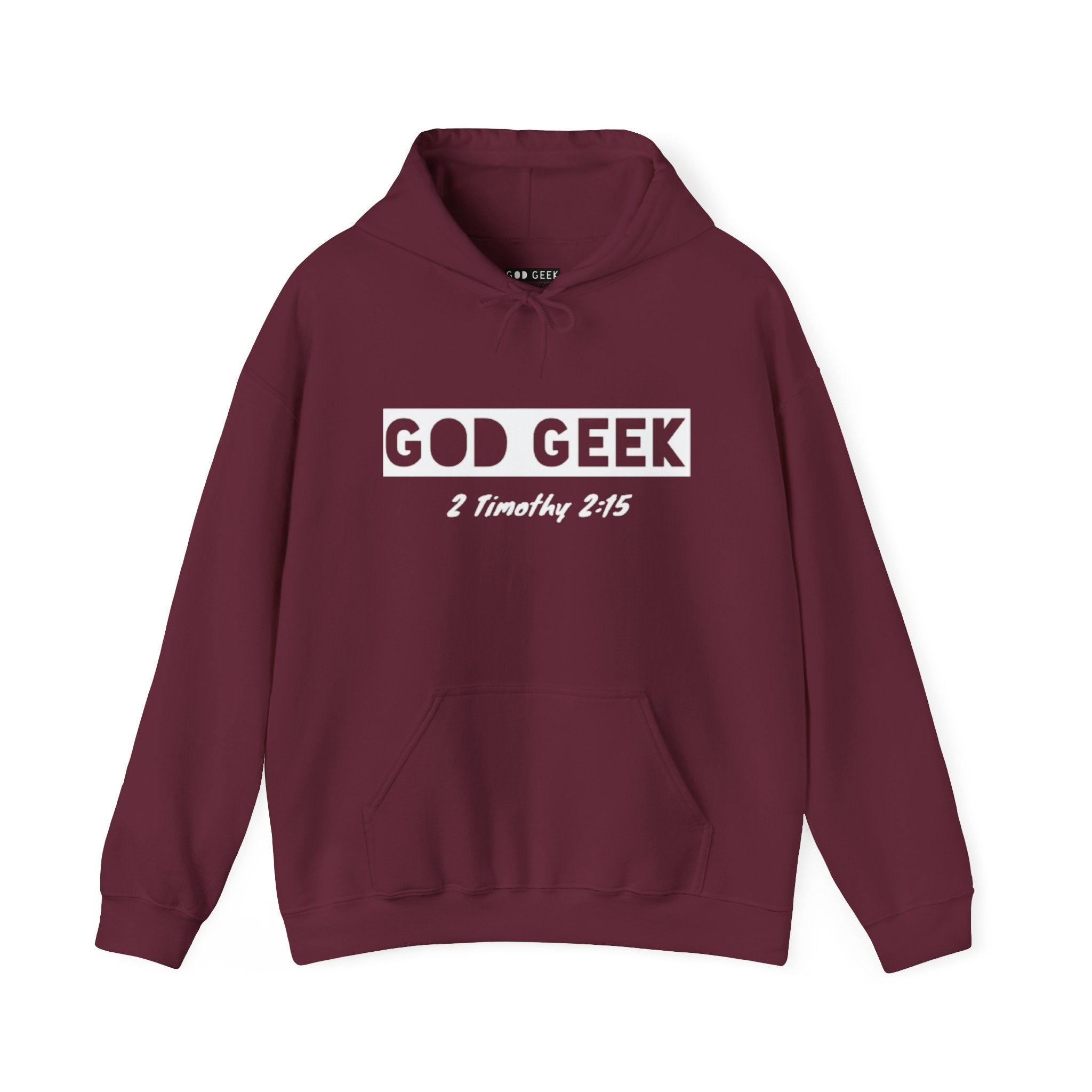 GG Hoodie - "The Bar" (White)